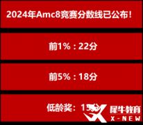 AMC8考試分數(shù)線公布，下一步如何規(guī)劃？