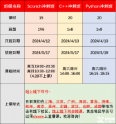 犀牛藍(lán)橋杯青少組省賽沖刺班課程安排！