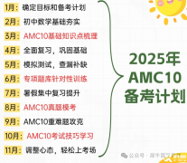 AMC10相當于校內數學什么水平？7-10年級如何備考AMC10？